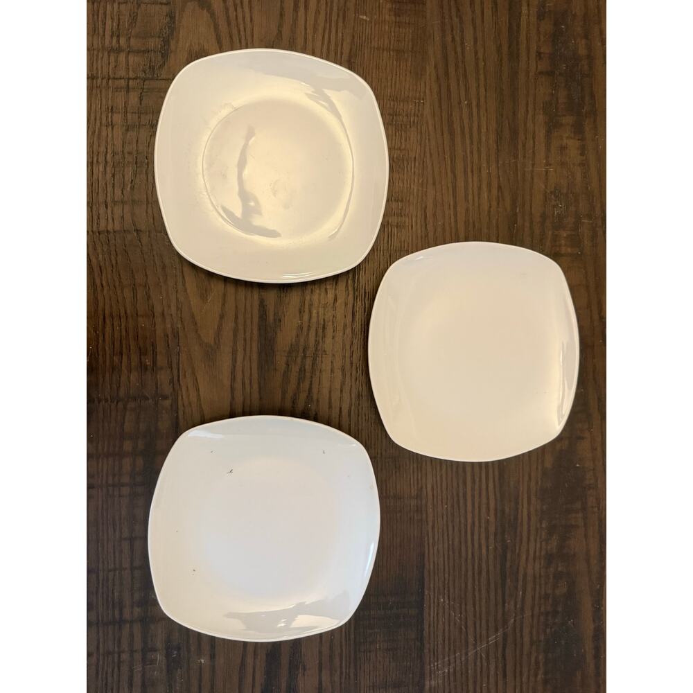 Tabletop Gallery “Quinto” Porcelain Plate Set – Set of 3 - 7.5”
